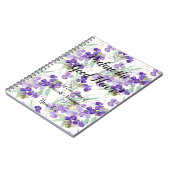 2024 JW convention hydrangeas Notitieboek (Linkerzijde)