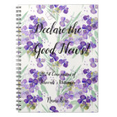 2024 JW convention hydrangeas Notitieboek (Voorkant)