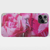 2024 JW convention Roses photo and name iPhone Hoesje (Achterkant horizontaal)