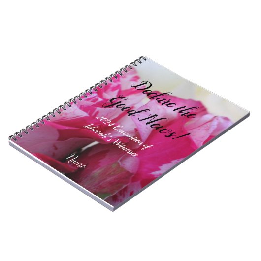 2024 JW Declare the Good News customize Notitieboek (Linkerzijde)