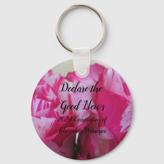 2024 JW Declare the Good News customize Sleutelhanger (Voorkant)