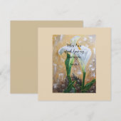 2024 JW year text Psalm 56:3 Kaart (Voorkant / Achterkant)