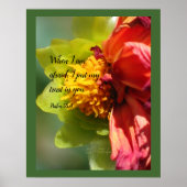 2024 JW year text Psalm 56:3 Poster (Voorkant)