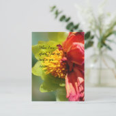 2024 JW year text Psalm 56:3 Uitnodiging Briefkaart (Staand voorkant)