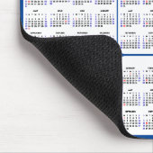 2024 - Kalender 2032 met Amerikaanse Feestdagen op Muismat (Hoek)