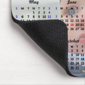 2024 Kalender Amerikaanse Feestdagen Volledige fot Muismat (Hoek)