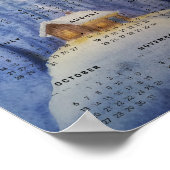 2024 kalender aquarel poster (Hoek)