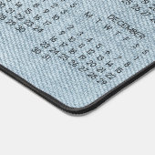 2024 Kalender Blauw Denim Foto Bureaumat (Hoek)