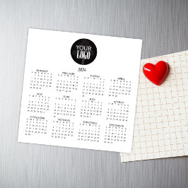 2024 Kalender Business Minimalistisch Modern