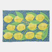 2024 Kalender Citroenwijnstokken Theedoek (Horizontaal)