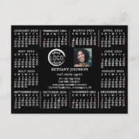 2024 Kalender Custom Business Logo Fototekst Gemak