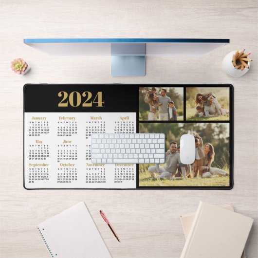 2024 Kalender en Fotocollage Bureaumat (Kantoor 1)
