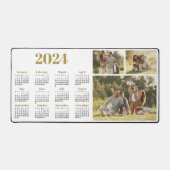 2024 Kalender en Fotocollage Bureaumat (Voorkant)