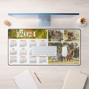 2024 Kalender en Fotocollage Bureaumat
