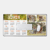 2024 Kalender en Fotocollage Bureaumat (Keyboard & Muis)