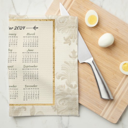 2024 Kalender Handdoek  Guardian Angel (Quarter Fold)