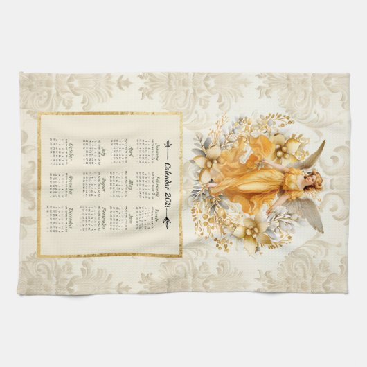 2024 Kalender Handdoek Guardian Angel (Horizontaal)