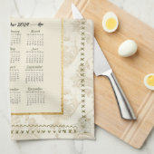 2024 Kalender Handdoek Kardinalen (Quarter Fold)