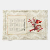 2024 Kalender Handdoek Kardinalen (Horizontaal)