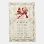 2024 Kalender Handdoek Kardinalen (Verticaal)