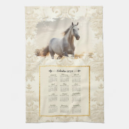 2024 Kalender Handdoek Paard