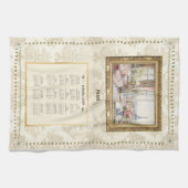 2024 Kalender Handdoek Paris Uitzicht Aangepaste B (Horizontaal)