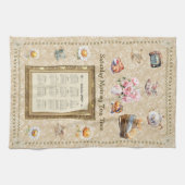 2024 Kalender Handdoek Zaterdag Ochtend Theetijd (Horizontaal)