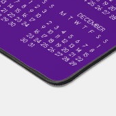 2024 Kalender Indigo Kleur Achtergrond Bureaumat (Hoek)