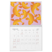 2024 Kalender Koi Visvijver - Kleurrijk (Feb 2027)