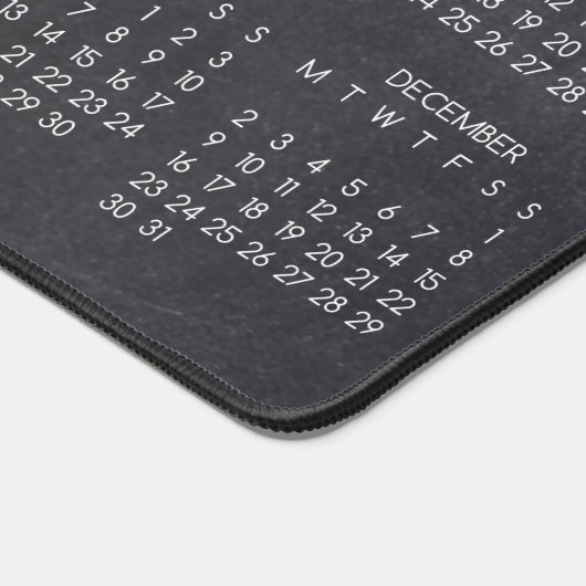 2024 Kalender Leraar Blank Chalkboard Design Bureaumat (Hoek)