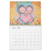 2024 Kalender, Liefde, Waterverf, Papers Kalender (Jan 2026)