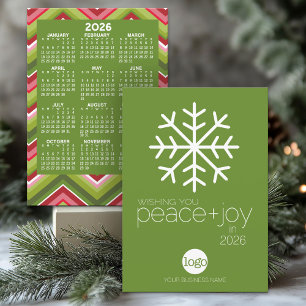 2024 Kalender, Logo Moderne Zakelijke Kerstmis Kaa Kaart