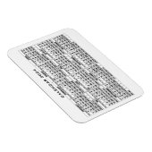 2024 Kalender Magneet Wit (Rechterzijde)