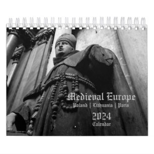 2024 Kalender Middeleeuws Europa Religieus KLEIN 5