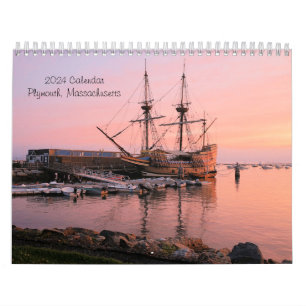 2024 Kalender Plymouth Massachusetts