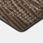 2024 Kalender Rustiek Houten Graan Foto Afbeelding Bureaumat (Hoek)