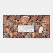 2024 Kalender Rustieke Land Natuur Rocks Foto Bureaumat (Keyboard & Muis)