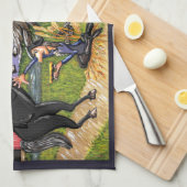 2024 kalender Sleepy Holle Hoofdloze Ruiter Theedoek (Quarter Fold)