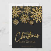 2024 Kalender Sneeuwvlok Zakelijke Logo Vakantie K Kaart (Achterkant)