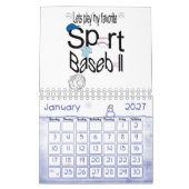 2024 Kalender Sport Football, Basketbal, Voetbal (Jan 2027)