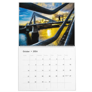 2024 Kalender van Afbeeldingen van `Glasgow door P