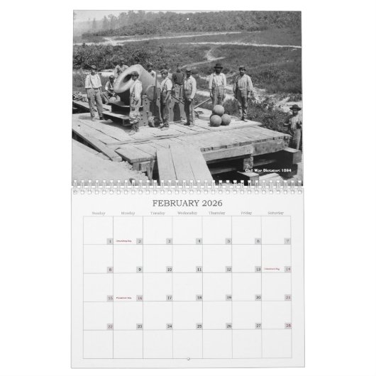2024 Kalender van de Burgeroorlog (Feb 2026)