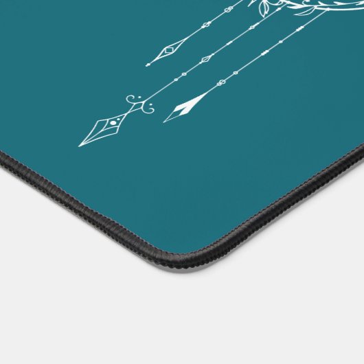 2024 Kalender Volledig Jaar Boho Zee Wave Bureaumat (Hoek)