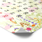 2024 Kalender Wildflower Poster (Hoek)