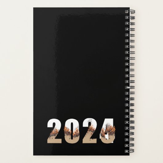 2024 Kalenderplanner Grafisch  Planner (Achterkant)