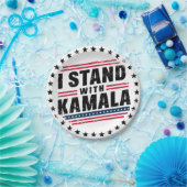 2024 Kamala Harris Mevrouw President USA Stem Papieren Bordje (Feest)