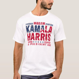 2024 Kamala Harris Mevrouw President USA Stem T-shirt