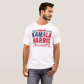 2024 Kamala Harris Mevrouw President USA Stem T-shirt (Voorkant volledig)
