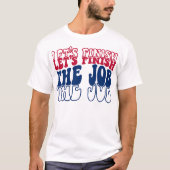 2024 Kamala Harris Mevrouw President USA Stem T-shirt (Voorkant)