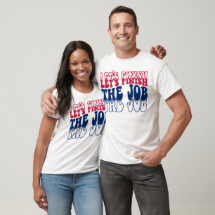2024 Kamala Harris Mevrouw President USA Stem T-shirt